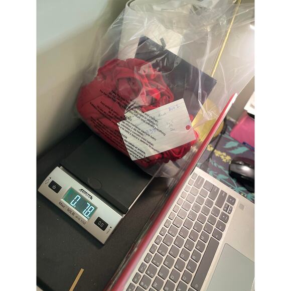 Soma red knit tee shirt t-shirt women's medium may be sleep shirt soft comfort - Picture 10 of 12